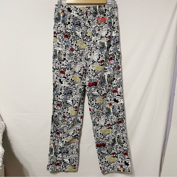 S Mickey Mouse Scrub Pants Allover Print - Picture 3 of 8